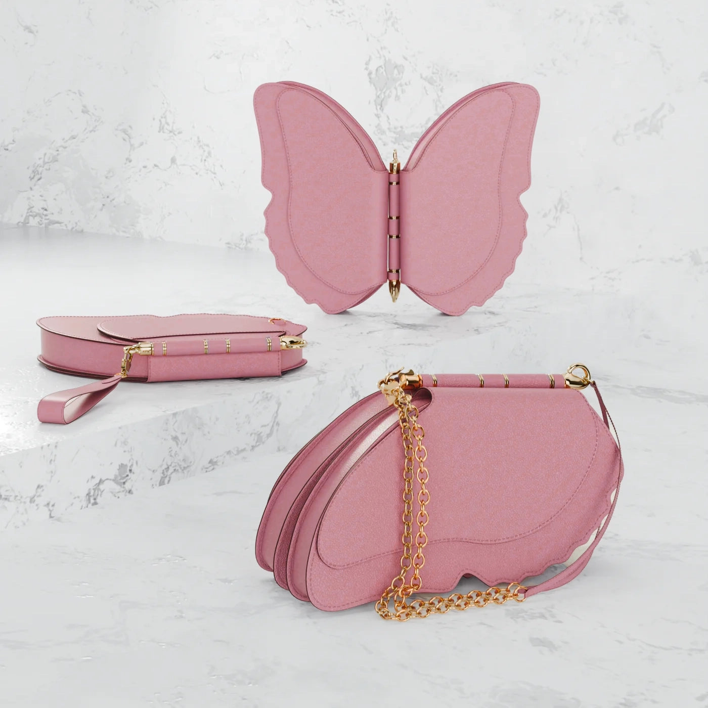 Butterfly shaped bag best sale